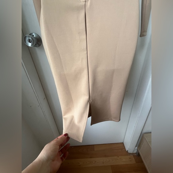 Tiger Mist Rise LONG SLEEVE CUT OUT SHOULDER BODYCON DRESS size S - Picture 4 of 11